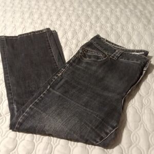 Lane Bryant Distinctly Boot Cut 5 Pocket Dark Wash Demin Jeans